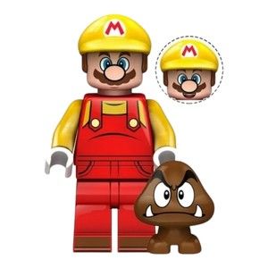 Super Mario Bros Lego MiniFigure Building Blocks set with Kupa